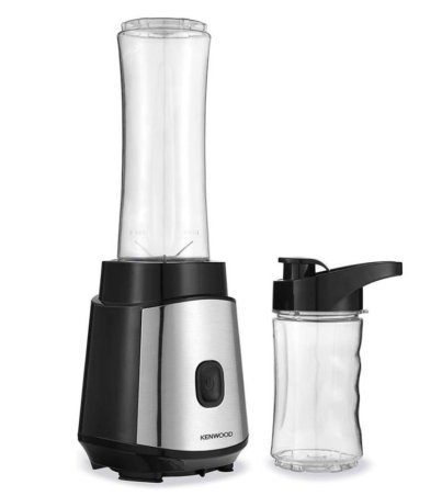 Blender Kenwood BLM05.A0BK - Machine à smoothies - 350 W - 570 ml et 400 ml - Argent-Noir