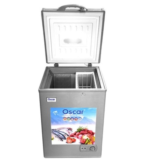 Congélateur coffre - OSCAR -OSC 160 - 108 litres - SILVER - 06 Mois garantis m