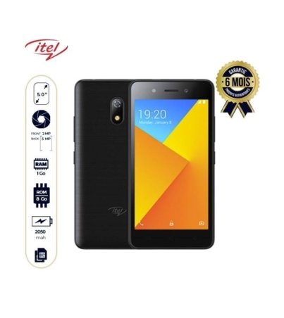 ITEL A16 PLUS - 16Go1Go RAM - Dualsim - 2050 mAh - Noir - 6 mois garantis (2)