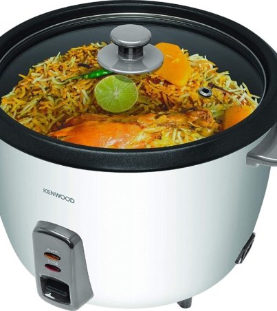 KENWOOD 2 IN 1 RICE COOKER, WHITER, 2.8L, RCM69.AOWH- 06 mois garant