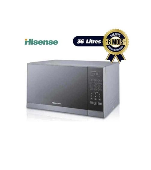 Micro-Ondes HISENSE - 36L - Controle Numerique - Blanc - 06 mois de garantie