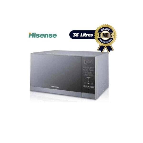 Micro-Ondes HISENSE - 36L - Controle Numerique - Blanc - 06 mois de garantie