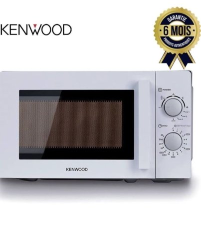 Micro-ondes Grill - Avec fonction Dégivrage - KENWOOD - MWM21 - 1000W - 20L - Blanc - 06 mois garantis n