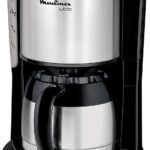 Moulinex FT360811 Cafetière Filtre Subito Isotherme 8-12 Tasses Verseuse Inox Anti-Goutte Maintien au Chaud 4 Heures 0.9l Café Noir – 06 mois g