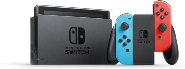 Nintendo Switch™ with Neon Bleu et Neon Rouge Joy Con™ (New Box)- 06 mois garantis (3)-min