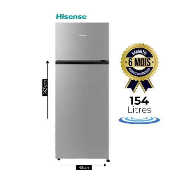 Réfrigérateur - Hisense - RD-20DR4SA - 154 litres - Gris - Garantie 06 mois garantis (2)