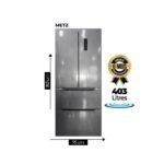 Réfrigérateur à porte française - METZ multi door - MM410 - No frost - 403litres - Garantie 12 mois l