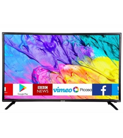 Smart TV Oscar - OSC-43D17SMT-S2 - 43 Pouces - full HD - Régulateur de tension et décodeur intégrés - noir - 06 mois de garantie