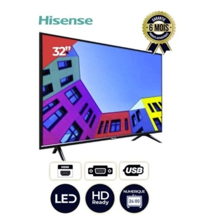 TV Hisense 32'' led Numerique- 32A5200 - HD Ready + Décodeur intégré - 06 mois de garantie (3)-min