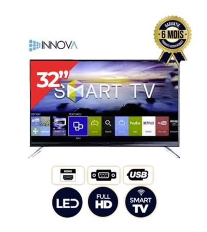 TV Innova 32 pouces - SMART - 32AN888 - Full HD - 06 Mois de garantie (3)