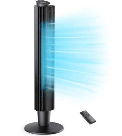 TaoTronics TT-TF005 Fan - Tower without Blades 42 ‘’-106cm, with LED Display, Sleep Mode, Control & Timer- 06 mois garantis