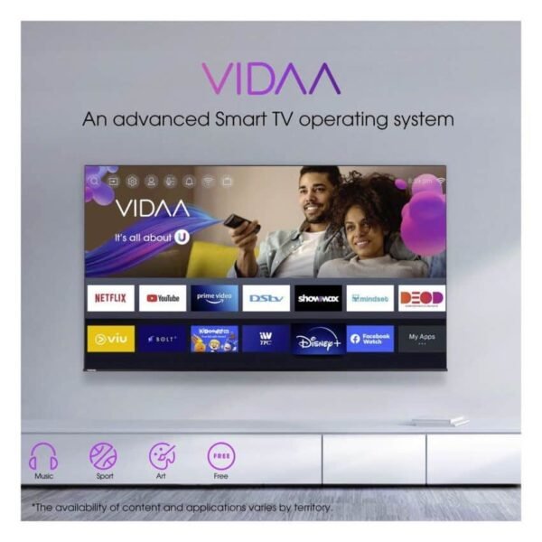 Téléviseur Smart - Toshiba - 43V35KN - 43 pouces - Vidaa- Regza Engine - Full HD - Noir - 6 mois de garantie (4)-min