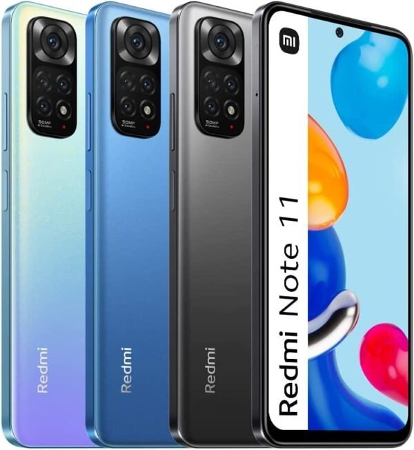 Xiaomi Redmi Note 11 – 128 Go-4Go RAM- Ecran 6.43’’- 12 mois garanti