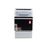 Cuisinière à Gaz - 4 Foyers - Delta - 50 x 60 - Blanc- 12 mois garantis f