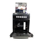 Cuisinière avec four Delta 50x60 - Noir-12 mois garantie
