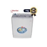 Machine à laver semi-automatique StarSat WM-S700 - 7kg - Garantie 12 moi