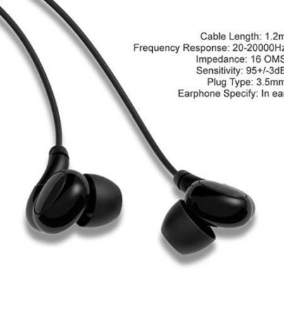 Oraimo Écouteur OEP-E37 Vortex 2 noir, dans l'oreille (Casque filaire)- 01 mois garantis (3)
