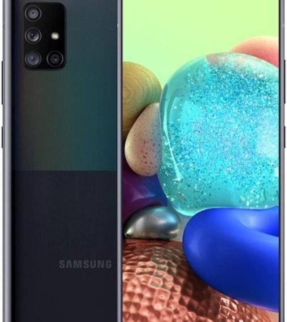 Samsung Galaxy A71- Smartphone 5G- 128GB Mémoire/6GB RAM- 6.7" AMOLED+- Snapdragon 765G, 4500mAh- 06 mois garantis