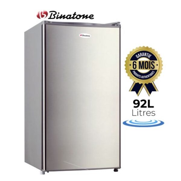 Mini réfrigérateur binatone - FR-110 - une porte - 92 litres - Gris - Garantie 6 Mois