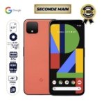 GOOGLE PIXEL 4XL - 6.3" P-OLED - seconde main GRADE A+ - 128 Go/6Go RAM - ( Nano-SIM et eSIM ) - 12.2MP/8MP - 3700mAh - Garantie 03 Mois