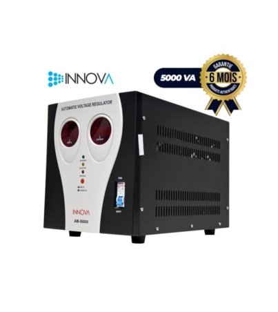 Régulateur De Tension AB-5000VA- Innova - 06 mois de garantie