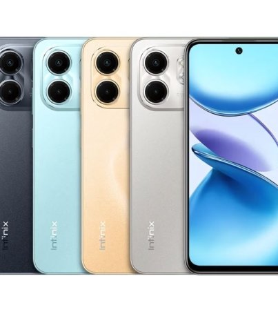 Infinix Smart 9 - 128 Go - 3Go + 3Go RAM extensible - 6,7" - 5000mAh - 13MP/8MP - Dual Nano SIM - Empreinte digitale - Garantie 12 Mois