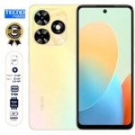 Tecno Pop 8 (bg6i) - 64 Go/4Go RAM - 6.6" - 5000mAh - 13MP/8MP - Dual Nano SIM - 4G LTE - Empreinte digitale - Garantie 12 Mois